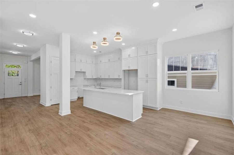 Furnished interior view inside a new home in , Douglasville (Image 8).