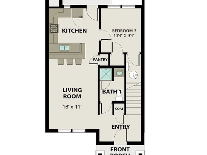 2D floor plan layout of this home in The Towns at Red River, Gallatin, TN (Image 4). 2D floor plan layout of this home in The Towns at Red River, Gallatin, TN (Image 4).
