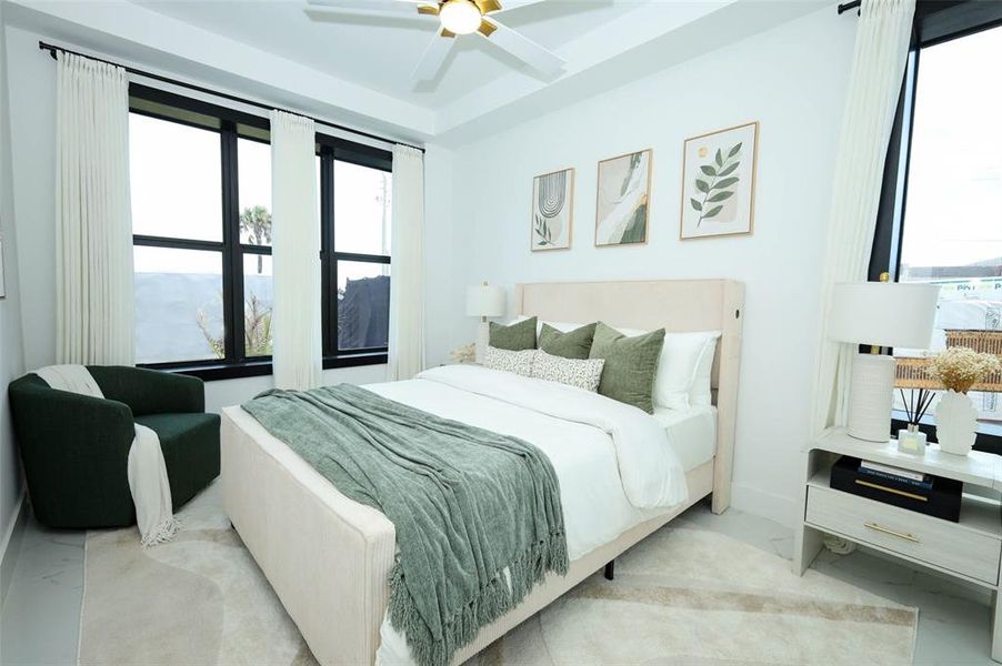 Furnished interior view inside a new home in , Ormond Beach (Image 14). Furnished interior view inside a new home in , Ormond Beach (Image 14).