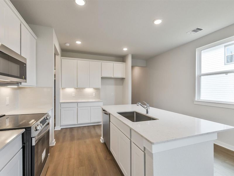 Furnished interior view inside a new home in Liberty Estates, Cleveland (Image 13).