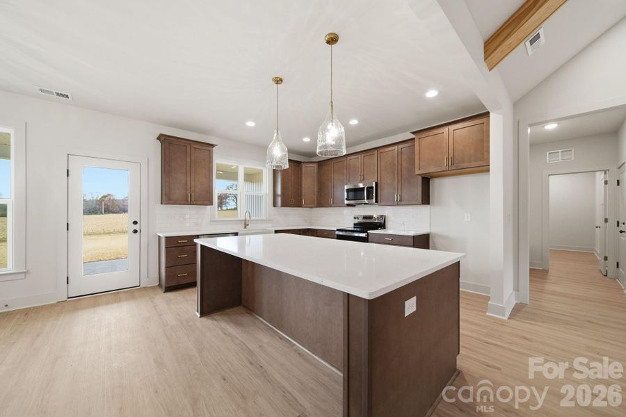 Furnished interior view inside a new home in , Marshville (Image 8).