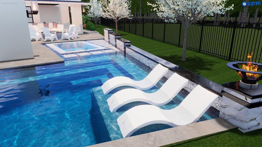 ** VIRTUAL POOL RENDERING ONLY **