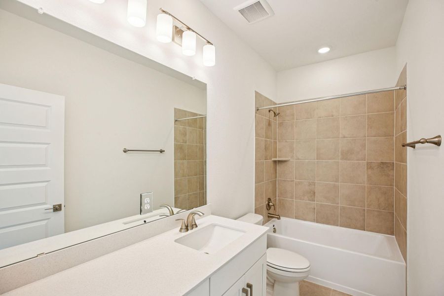 Furnished interior view inside a new home in Pinewood Trails - Luxe Series, Houston (Image 14).