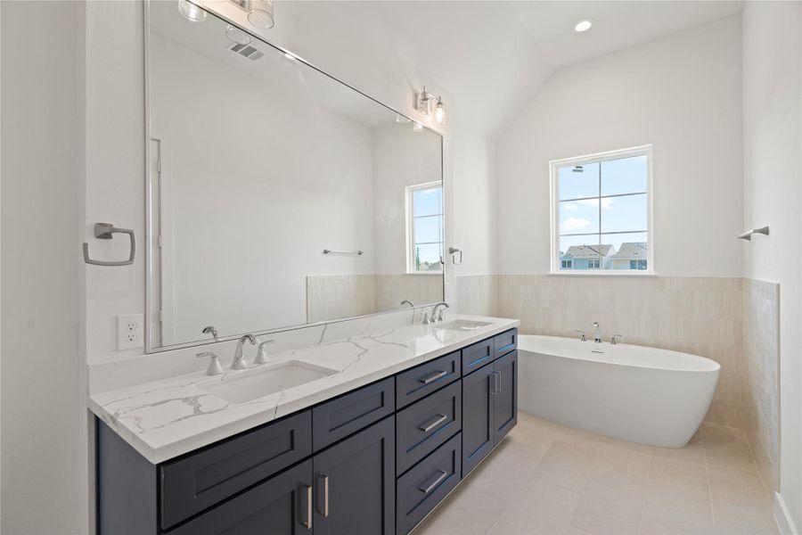 Furnished interior view inside a new home in , Houston (Image 5).