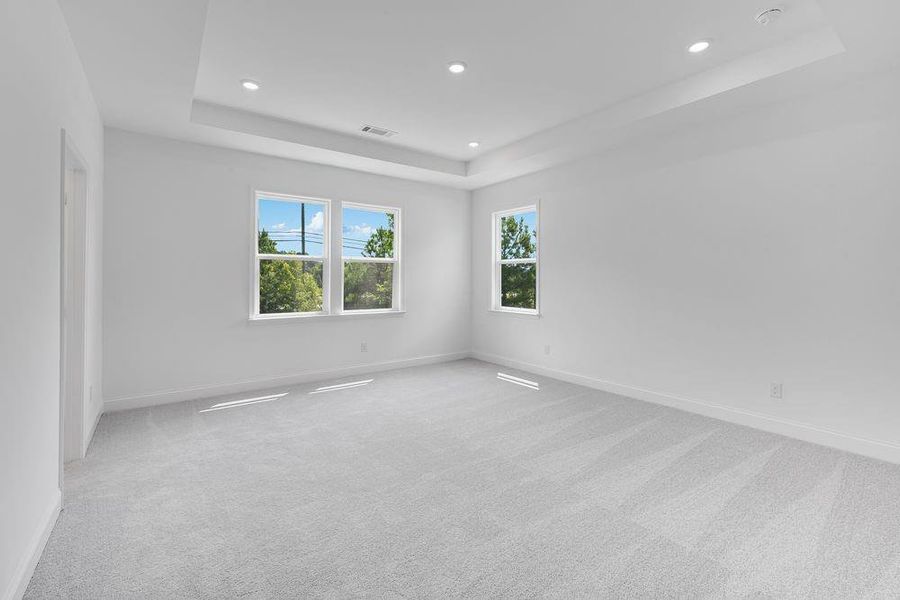 Spacious, unfurnished interior of a new home in Bennett Farm, Loganville (Image 19). Spacious, unfurnished interior of a new home in Bennett Farm, Loganville (Image 19).