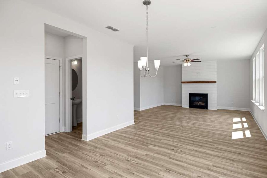 Spacious, unfurnished interior of a new home in Maddox Landing, Hoschton (Image 13).