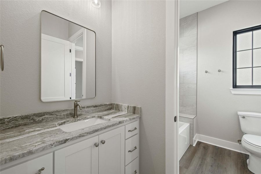 Furnished interior view inside a new home in , College Station (Image 13).