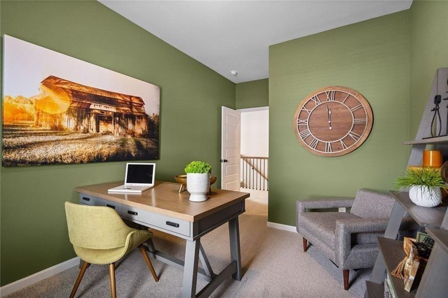 Furnished interior view inside a new home in The Stiles, Cartersville (Image 33).