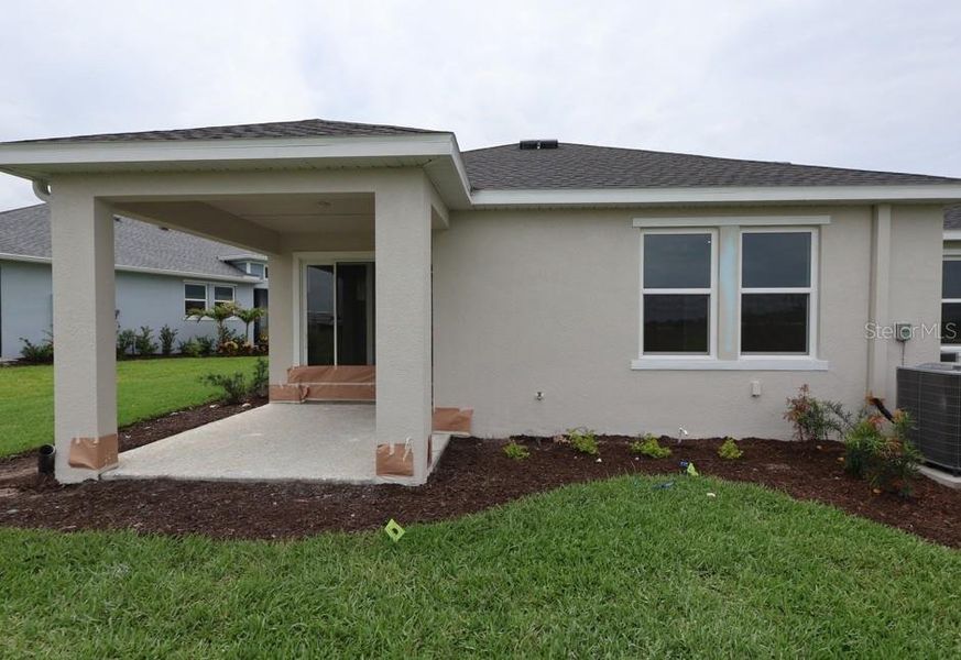 Exterior details and patio area of a home in Gracewater at Sarasota, Sarasota (Image 3). Exterior details and patio area of a home in Gracewater at Sarasota, Sarasota (Image 3).