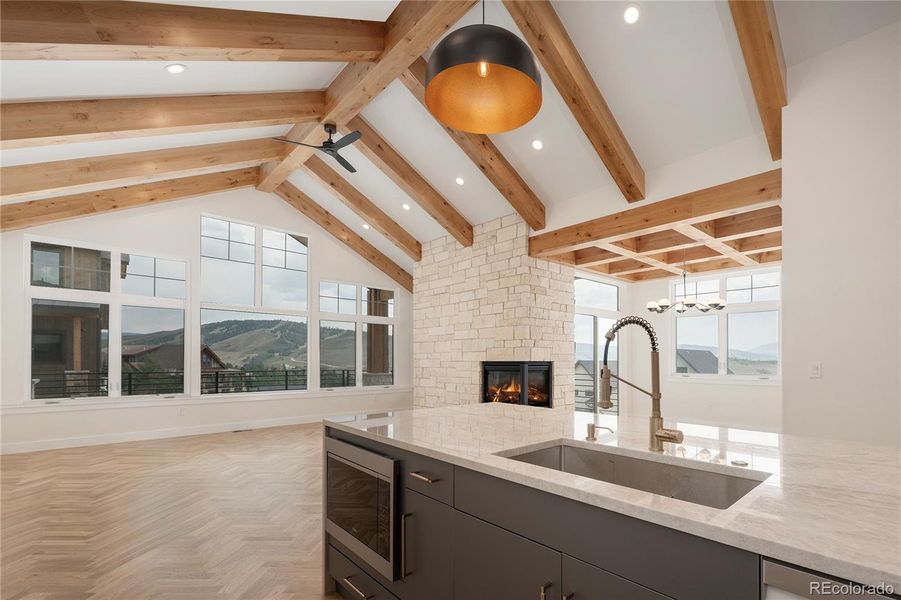 Furnished interior view inside a new home in , Granby (Image 7).