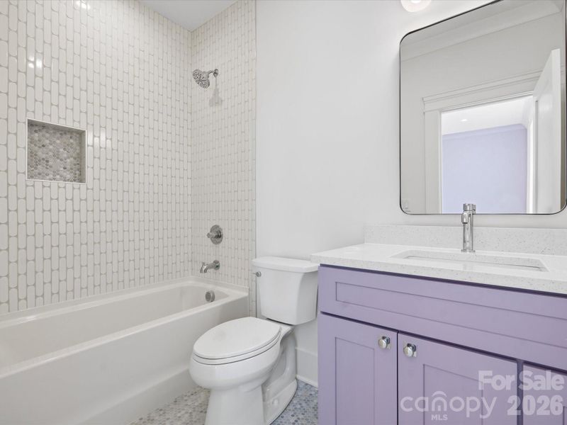 Furnished interior view inside a new home in , Charlotte (Image 36).