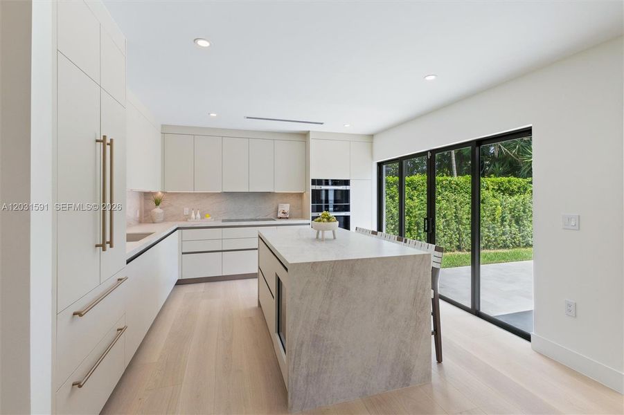 Furnished interior view inside a new home in , Coral Gables (Image 15). Furnished interior view inside a new home in , Coral Gables (Image 15).
