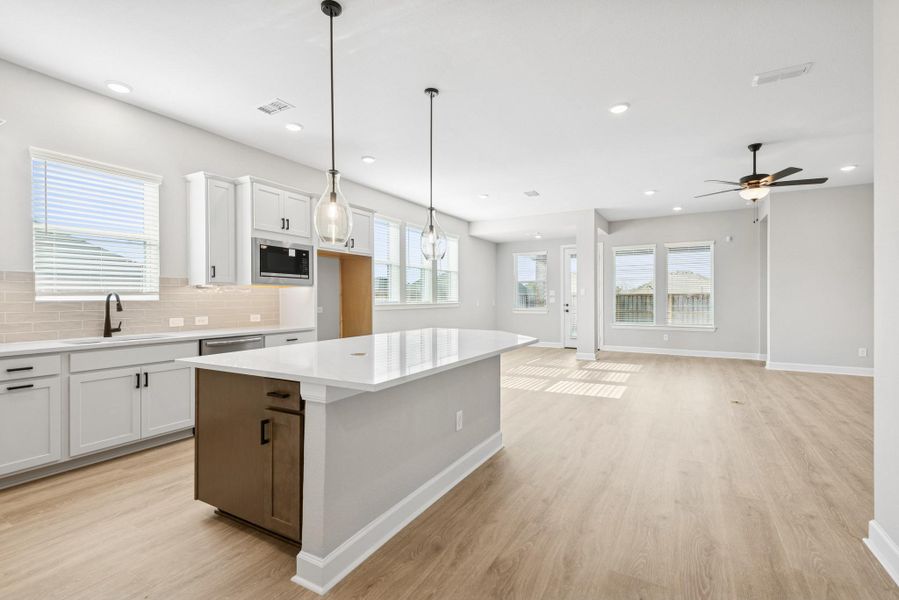 Furnished interior view inside a new home in Riceland 50’ Front Load Homesites, Mont Belvieu (Image 7).