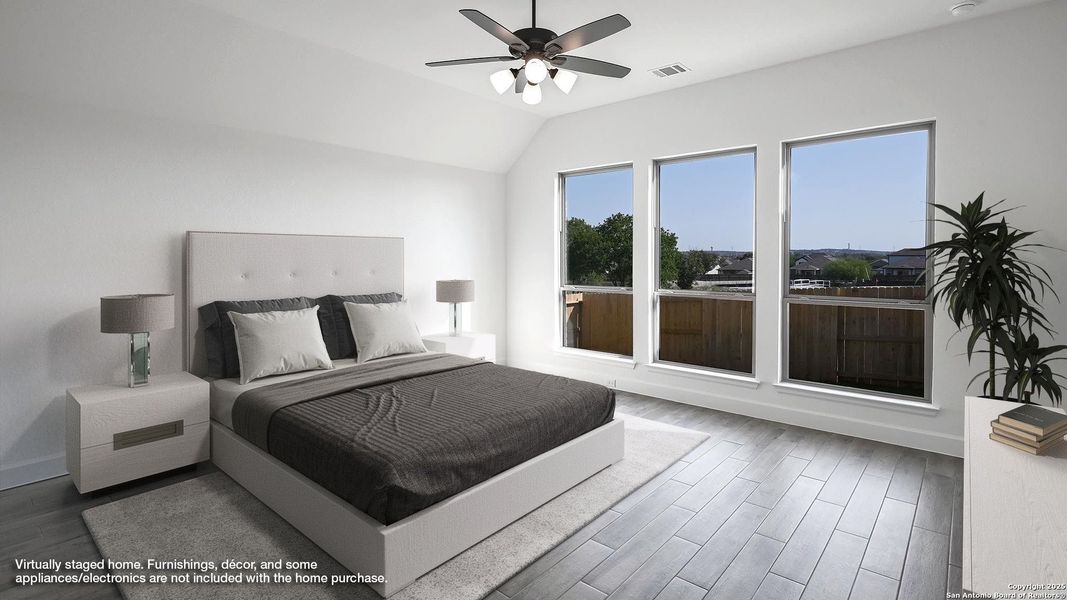 Furnished interior view inside a new home in Cibolo Valley Heights 65', Cibolo (Image 12). Furnished interior view inside a new home in Cibolo Valley Heights 65', Cibolo (Image 12).