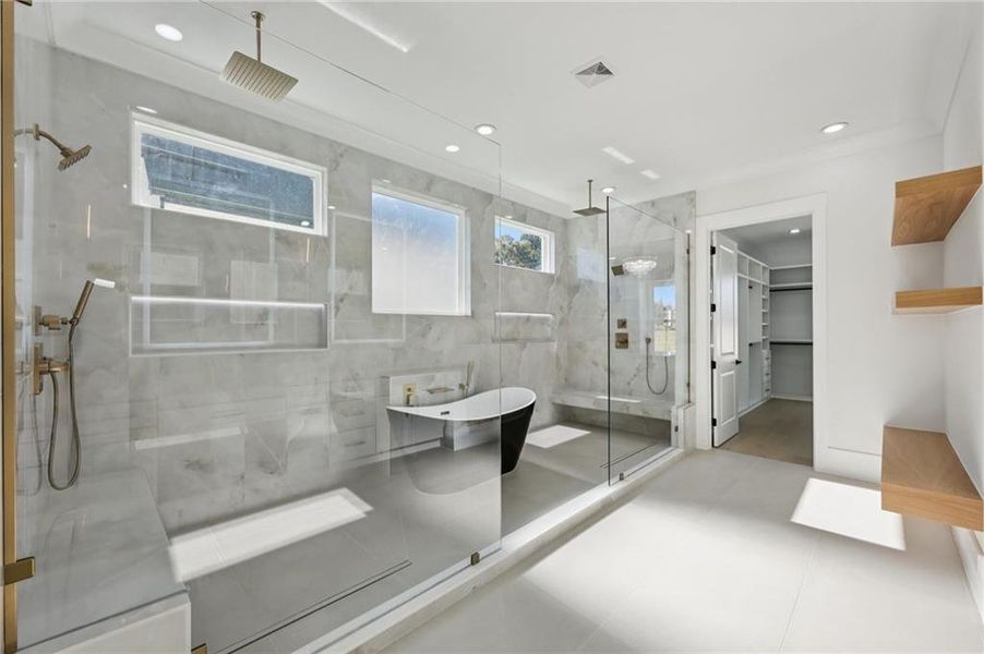 Furnished interior view inside a new home in , Buford (Image 31).