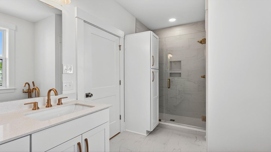 Furnished interior view inside a new home in Grants Court, Charleston (Image 11).