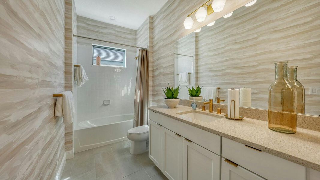 Furnished interior view inside a new home in Vistera of Venice Real Estate and Homes for Sale in Venice, FL - Neal Communities, Nokomis (Image 14).