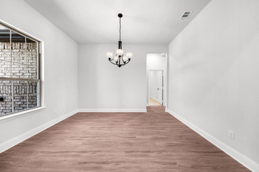 Spacious, unfurnished interior of a new home in Forest Ridge Estates, Greenville (Image 26). Spacious, unfurnished interior of a new home in Forest Ridge Estates, Greenville (Image 26).