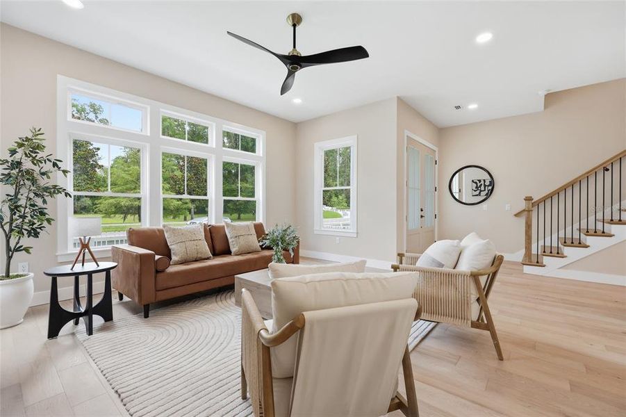 Furnished interior view inside a new home in , Newberry (Image 14).