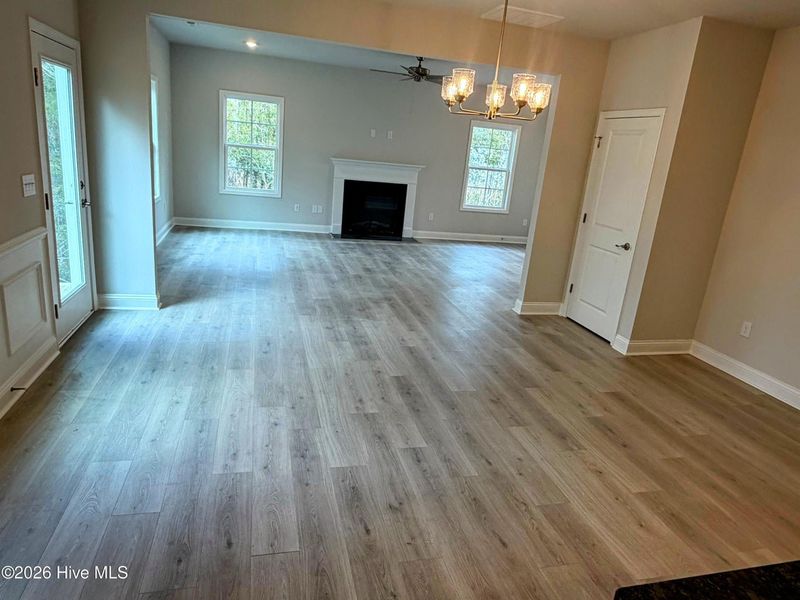 Spacious, unfurnished interior of a new home in Rutledge, Shallotte (Image 6). Spacious, unfurnished interior of a new home in Rutledge, Shallotte (Image 6).