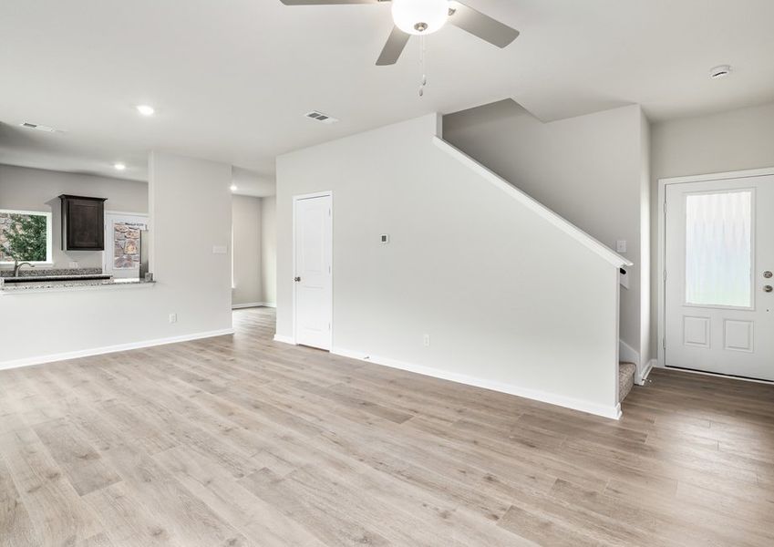 The Piper has an open-concept layout. The Piper has an open-concept layout.