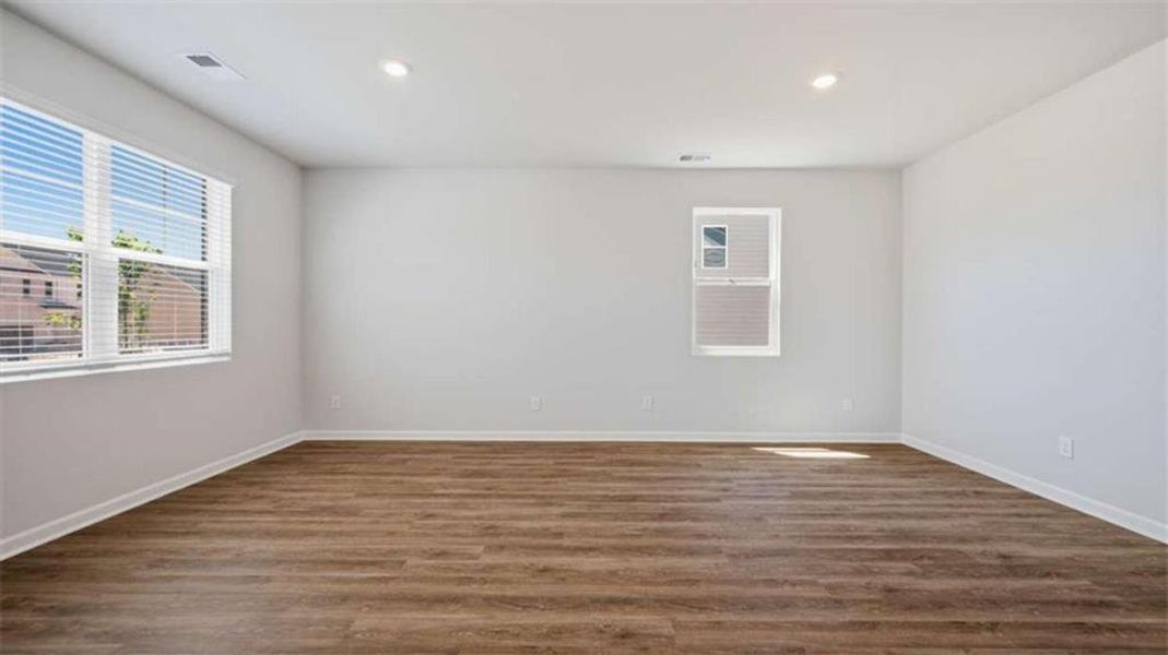 Spacious, unfurnished interior of a new home in The Reserve at Calcutta, Stockbridge (Image 23). Spacious, unfurnished interior of a new home in The Reserve at Calcutta, Stockbridge (Image 23).