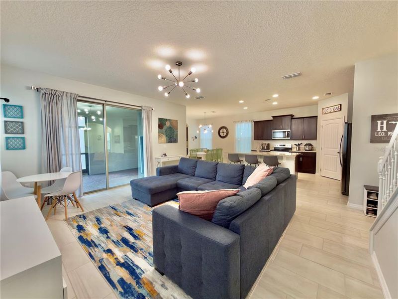 Furnished interior view inside a new home in Waterleigh, Winter Garden (Image 11). Furnished interior view inside a new home in Waterleigh, Winter Garden (Image 11).