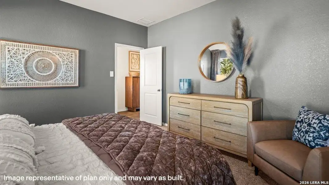 Furnished interior view inside a new home in , San Antonio (Image 13).