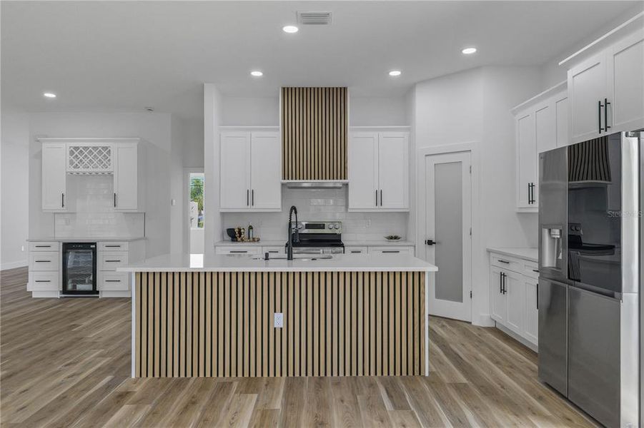 Furnished interior view inside a new home in , Hudson (Image 9).