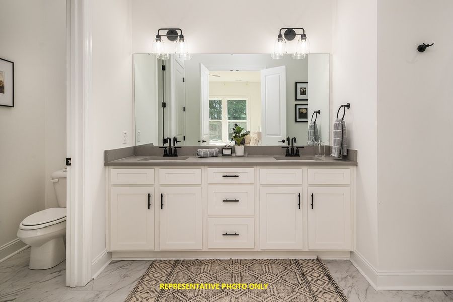 Furnished interior view inside a new home in Country Club Creek, Ayden (Image 7).