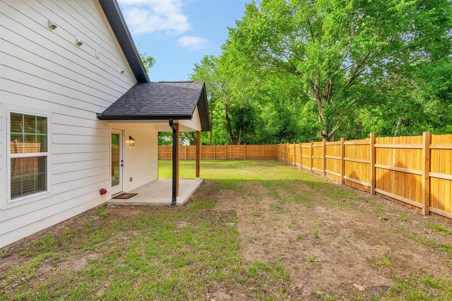 Exterior details and patio area of a home in , Cooper (Image 3).