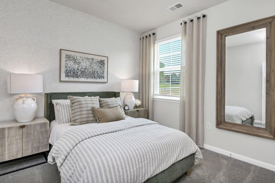 Furnished interior view inside a new home in Mulberry Landing, Orangeburg (Image 17). Furnished interior view inside a new home in Mulberry Landing, Orangeburg (Image 17).