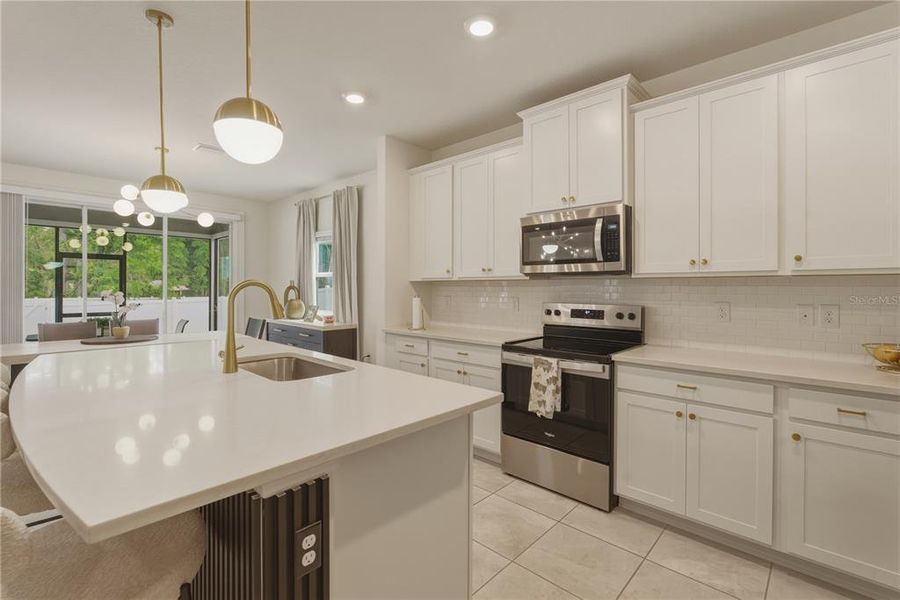 Furnished interior view inside a new home in Briarwood, Alachua (Image 7).