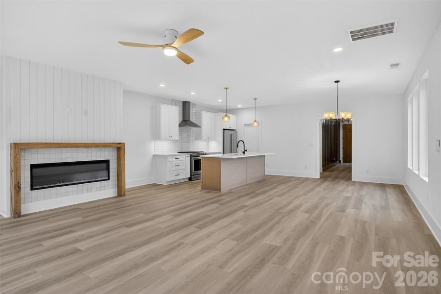 Spacious, unfurnished interior of a new home in , Charlotte (Image 34). Spacious, unfurnished interior of a new home in , Charlotte (Image 34).