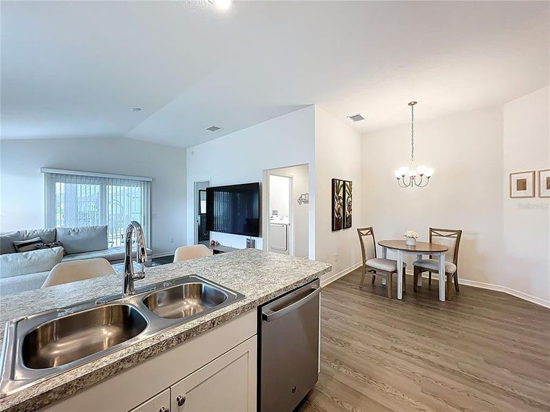 Furnished interior view inside a new home in , The Villages (Image 40).