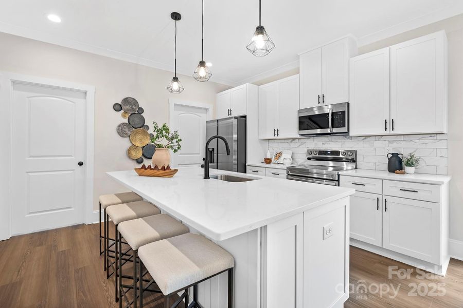 Furnished interior view inside a new home in , Stanley (Image 14).