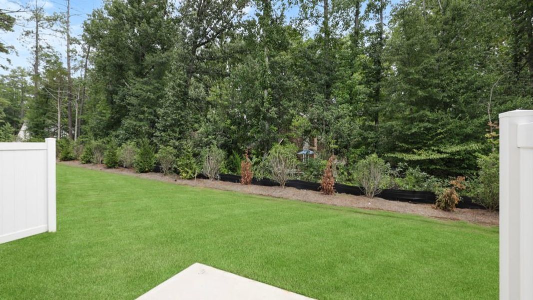 Exterior details and patio area of a home in Hidden Hills, Spartanburg (Image 17).