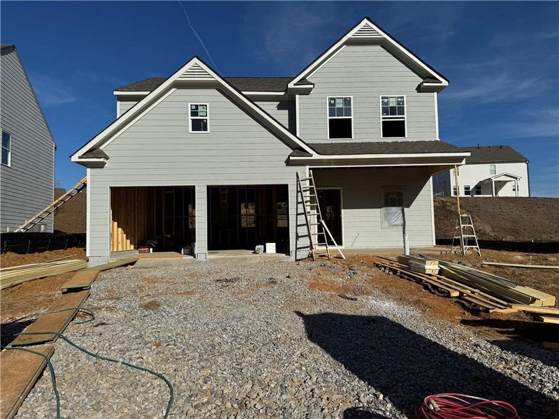 In-progress construction of a new home in The Reserve at Willow Oaks, Canton, GA (Image 10).