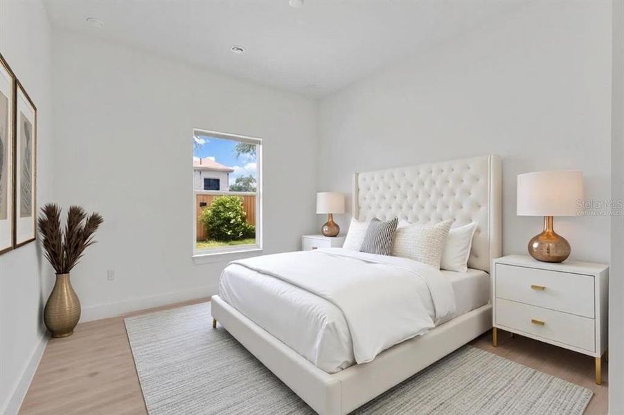 Furnished interior view inside a new home in , Orlando (Image 15).