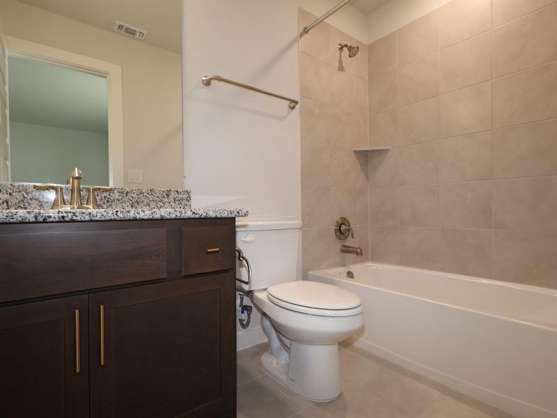 Furnished interior view inside a new home in Barksdale, Leander (Image 7).