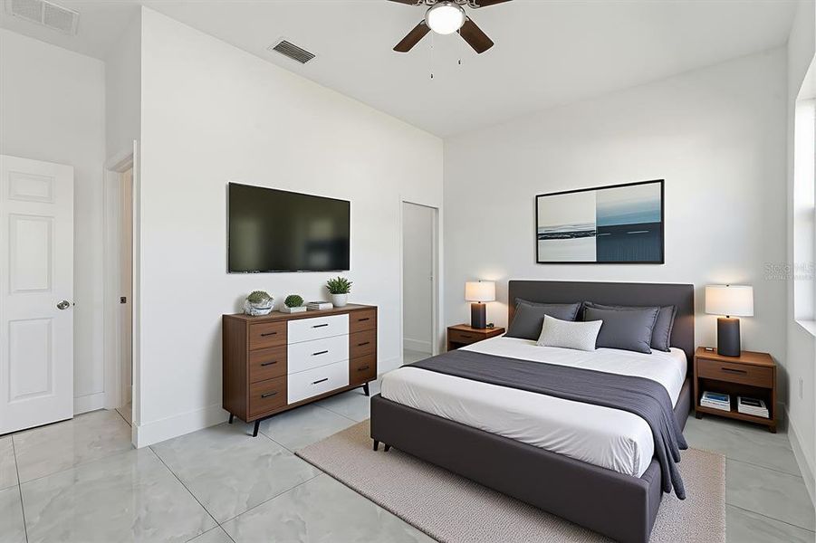 Furnished interior view inside a new home in , Port Charlotte (Image 9).