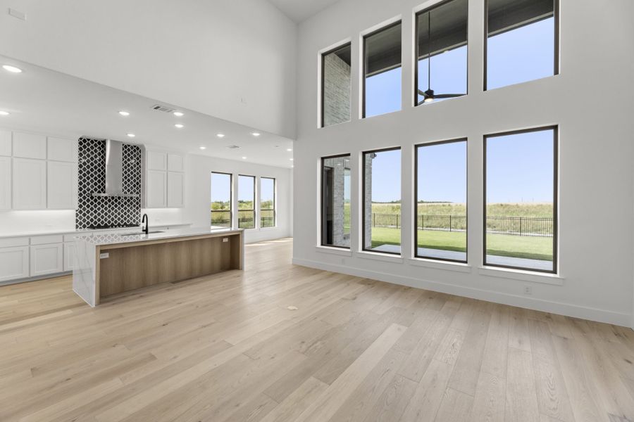 Representative unfurnished interior of a home built from the 5042 by Tradition Homes in Lakewood at Brookhollow – 60′ Lots, Prosper (Image 17).