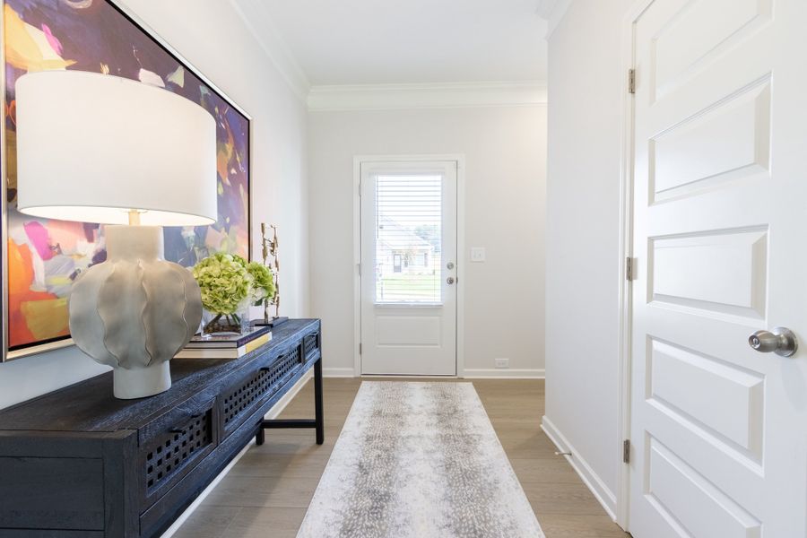 Furnished interior view inside a new home in Trellis Park, Hampton (Image 3).