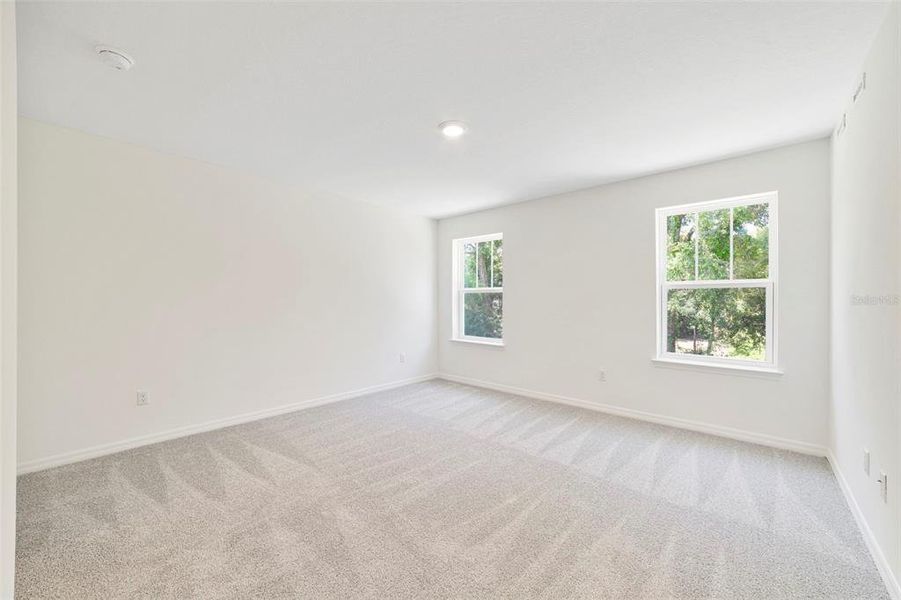 Spacious, unfurnished interior of a new home in Towns at Greenleaf, Oviedo (Image 19). Spacious, unfurnished interior of a new home in Towns at Greenleaf, Oviedo (Image 19).