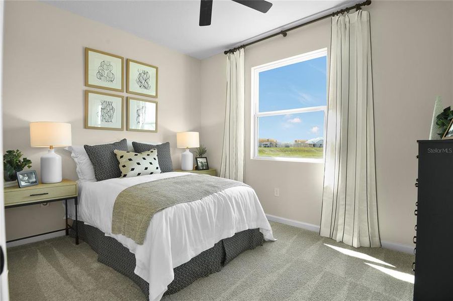 Furnished interior view inside a new home in Waterset, Apollo Beach (Image 18).