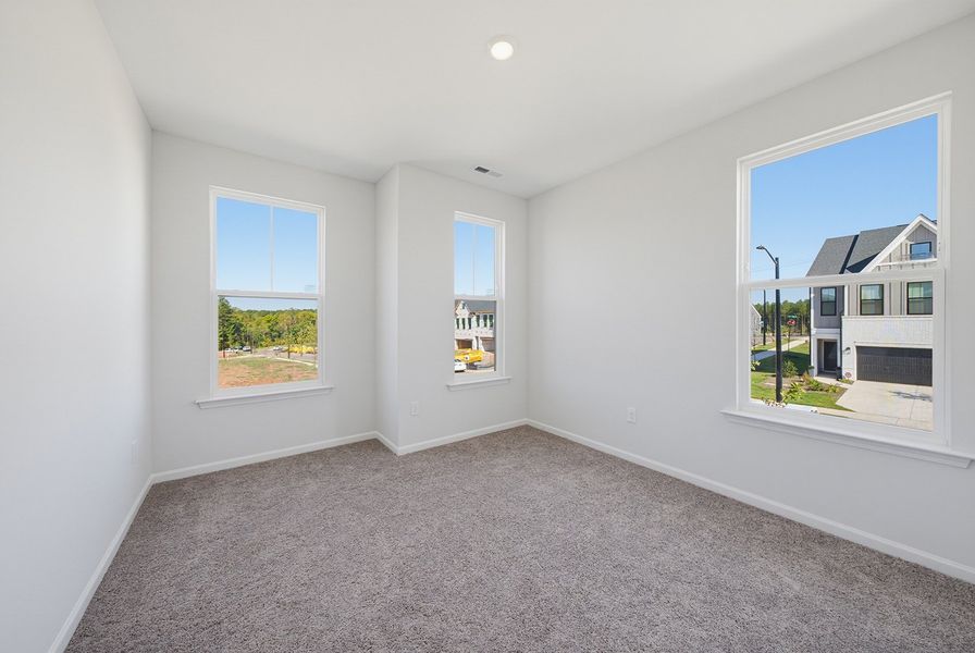 Spacious, unfurnished interior of a new home in Sweetbrier, Durham (Image 24). Spacious, unfurnished interior of a new home in Sweetbrier, Durham (Image 24).