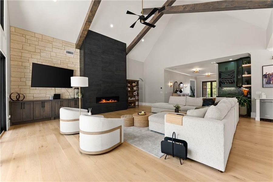 Furnished interior view inside a new home in , Jefferson (Image 44).