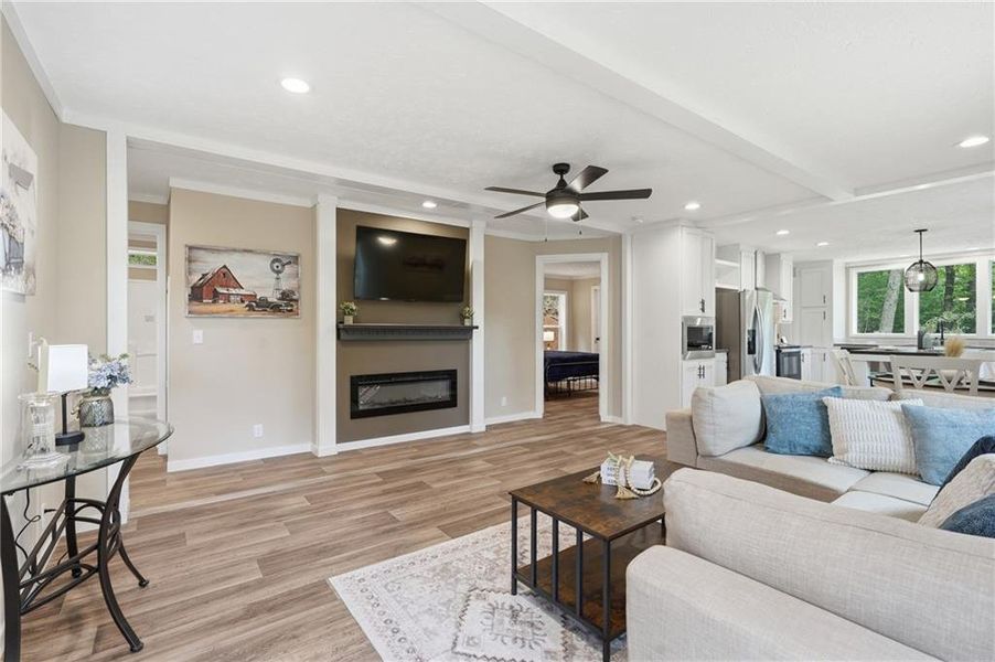 Furnished interior view inside a new home in , Sautee Nacoochee (Image 9). Furnished interior view inside a new home in , Sautee Nacoochee (Image 9).