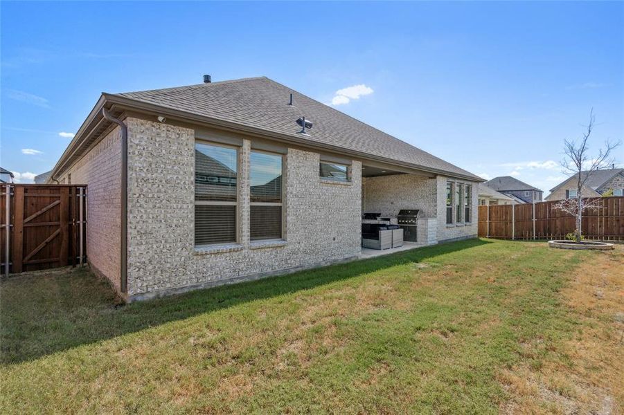Front exterior of a new home in , Oak Point, TX, highlighting curb appeal (Image 19).