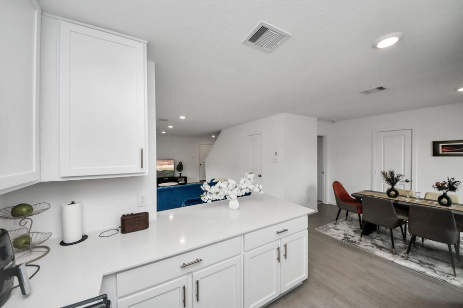 Furnished interior view inside a new home in , Hockley (Image 15).